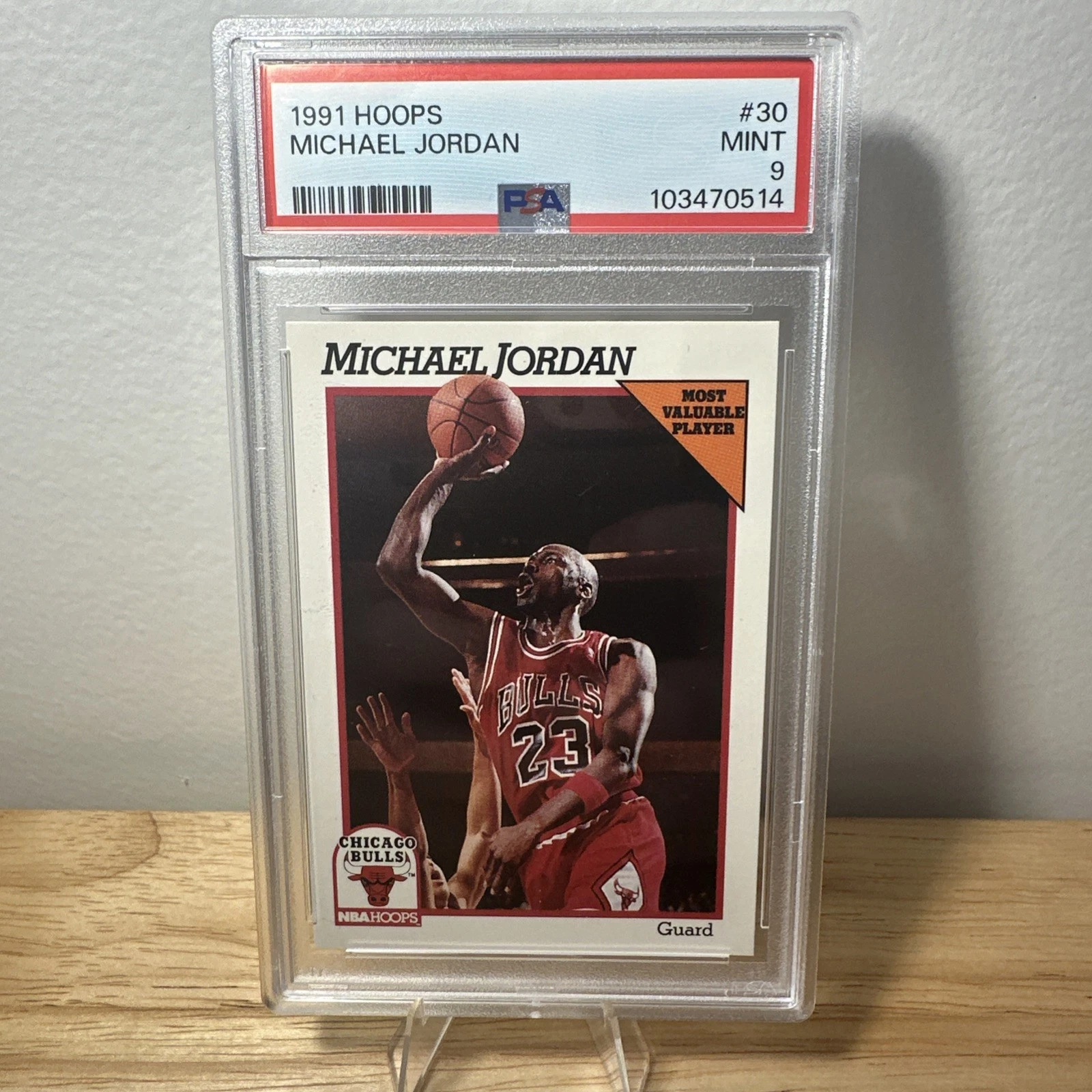 Michael Jordan trading card