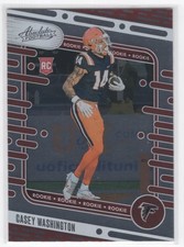 #101 2024 Absolute BASE ] Casey Washington RC Atlanta Falcons