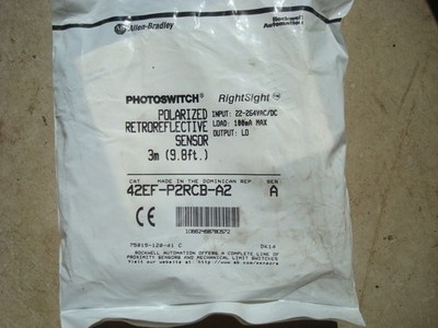 Allen Bradley 42EF-P2RCB-A2 42EFP2RCBA2 Inductive Proximity Sensor US Stock