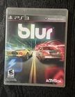 New ListingBlur (Sony PlayStation 3, 2010) With Manual