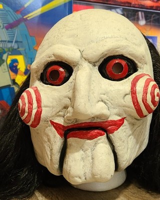 SAW Billy Puppet Mask Trick or Treat Studios Halloween Costume Decoration