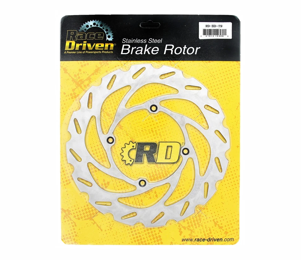 90-93 Kawasaki KX125 KX250 KX500 Front & Rear RipTide Brake Rotors & Brake Pads - Image 4 of 4