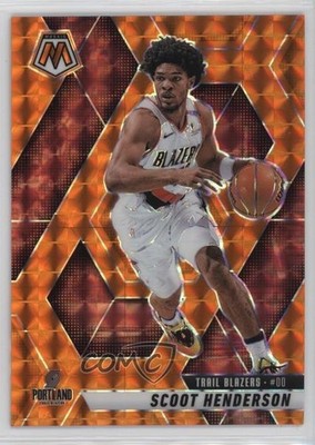 2024-25 Panini Mosaic Orange Mosaic Prizm 94/249 Scoot Henderson #165 5i3