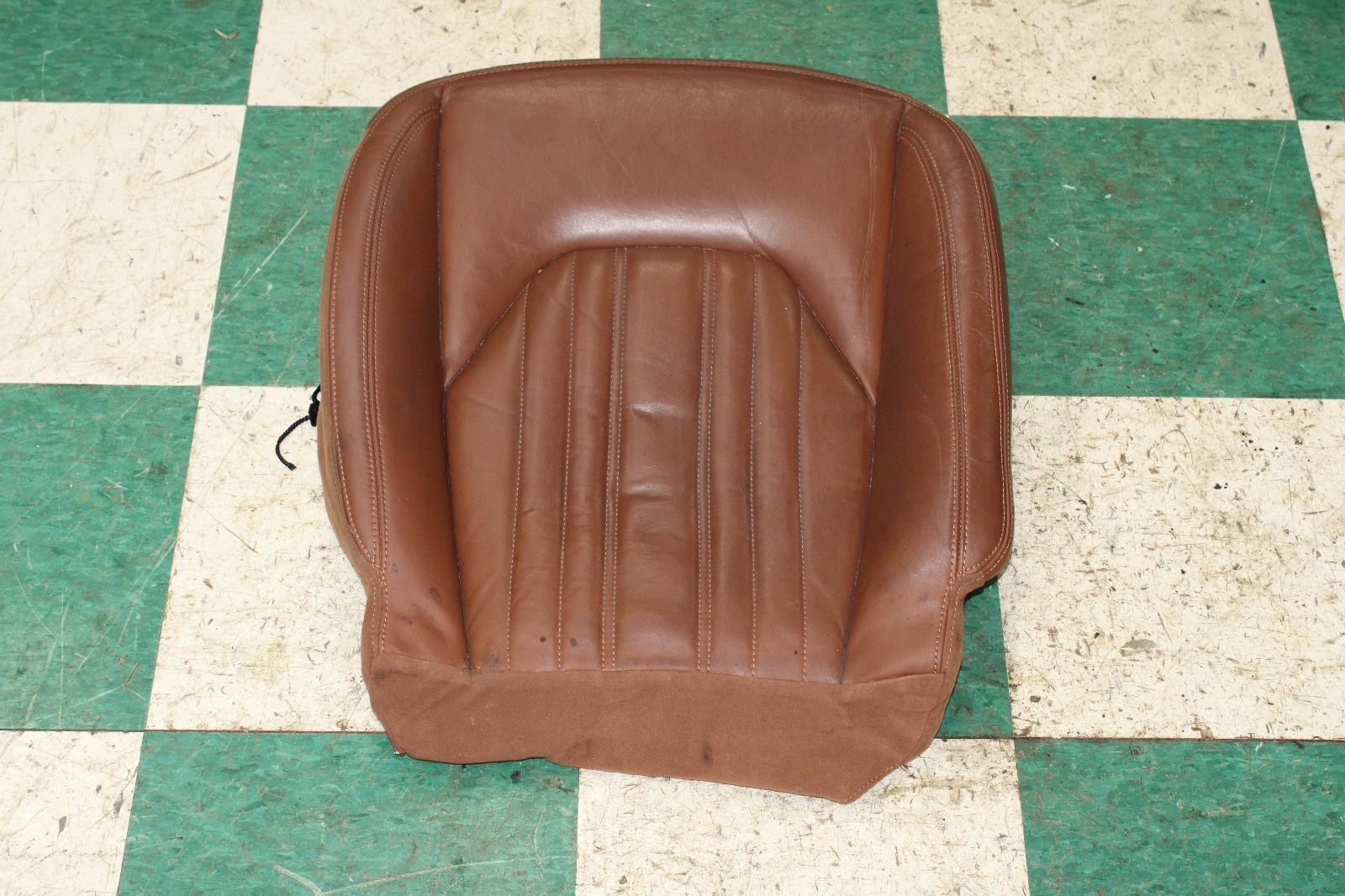 14-17 Ghibli Brown Leather Front Passenger Side Right RH Seat Lower Cushion Pad