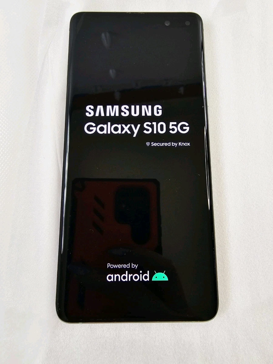 Samsung Galaxy S10 5G G977B 512GB Factory Unlocked Smartphone OPEN