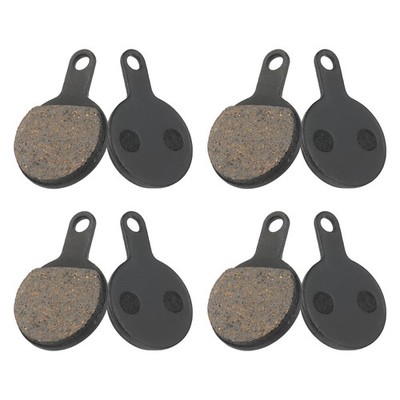 4er Set Scheibenbremsbeläge 0.89'' x 1.33'' Fahrradbremsbeläge Schwarz