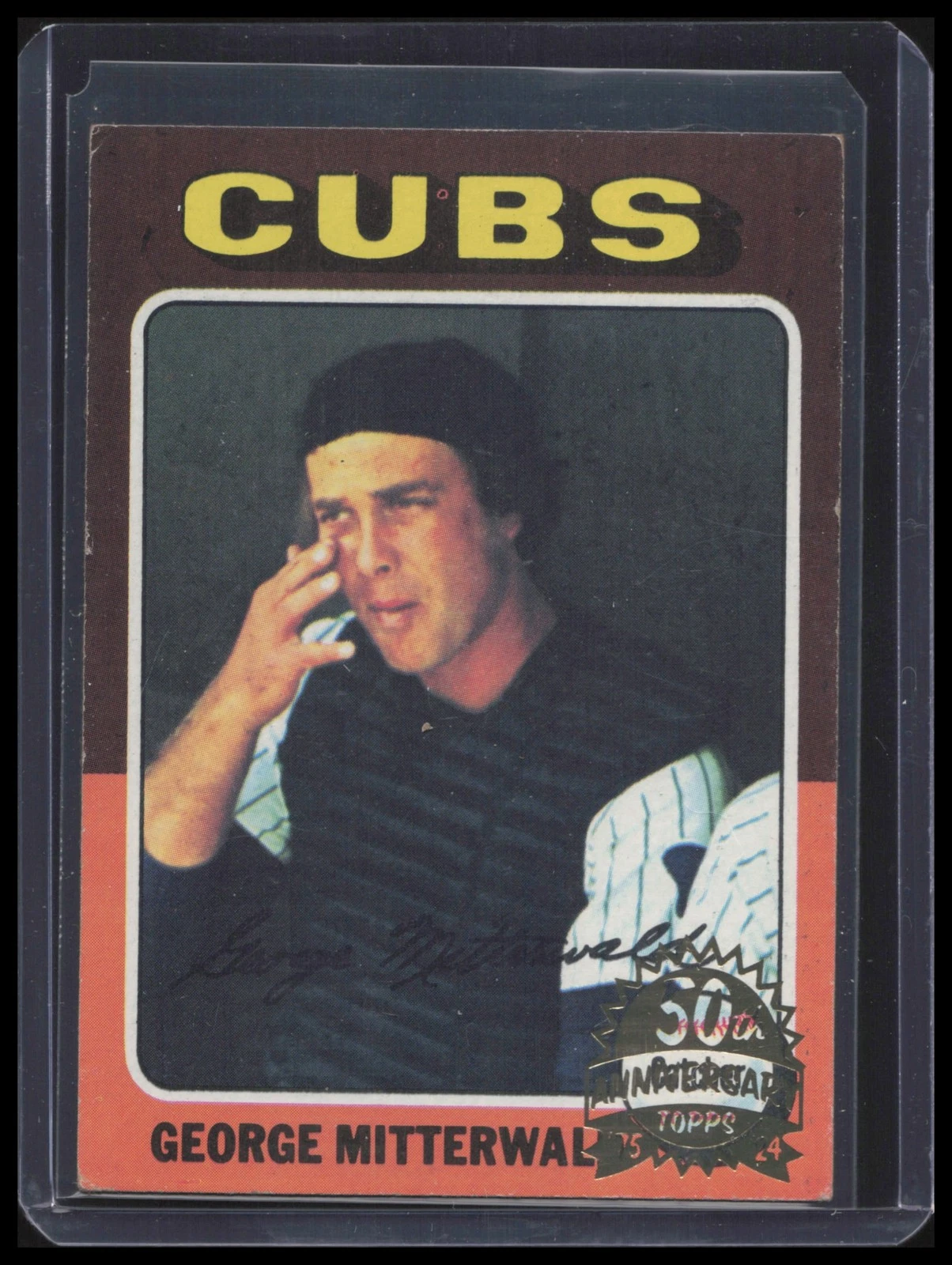 George Mitterwald trading card