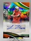 2025 Topps Chrome Tennis Orange Refractor Learner Tien #CA-LTN