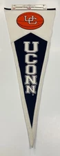 UConn Huskies NCAA Basketball Winning Streak Embroidered Wool Pennant