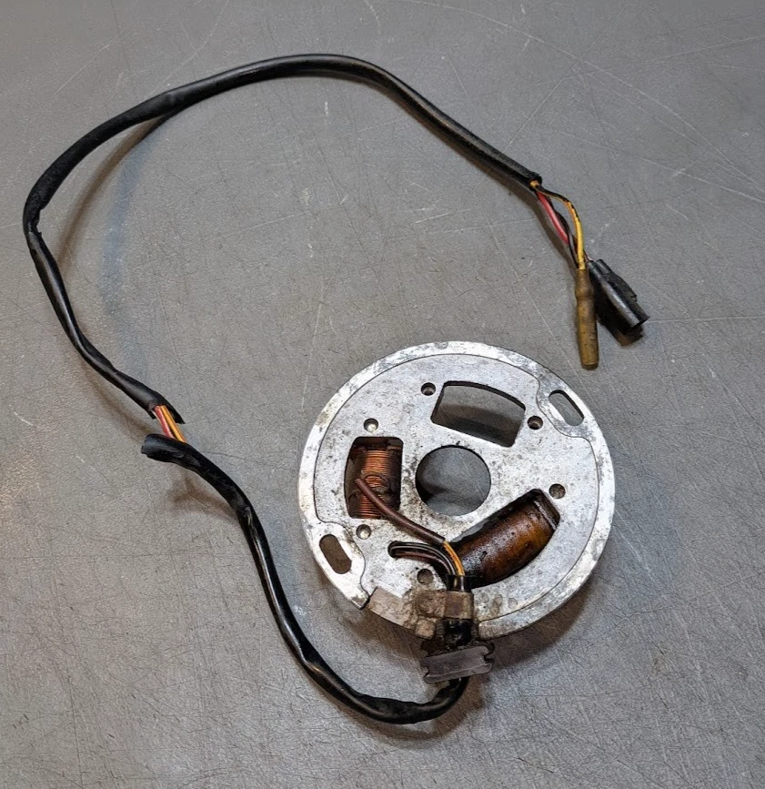 Suzuki PE175 Stator Assembly 1980 1981 - Image 3 of 3