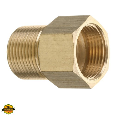 #ad Pressure Washer Coupler Metric M22 15mm Male Thread to M22 14mm Female Fitti... $16.95