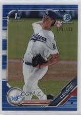 2019 Bowman Draft Chrome Blue Refractor 128/150 Jimmy Lewis #BDC-132 0sd2