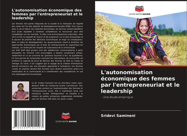 Sridevi Samineni | L'autonomisation éConomique Des Femmes Par...-image