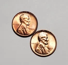 1956 P D LINCOLN WHEAT PENNY UNC 2 COIN SET #P3090