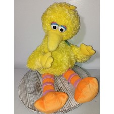 Vintage - Big Bird Build-A-Bear  - Sesame Street - Size 18 Inches Pre-Owned 