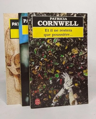 Lot de 3 histoires de Patricia Cornwell: Et il ne restera que poussière... / - Photo 1/4