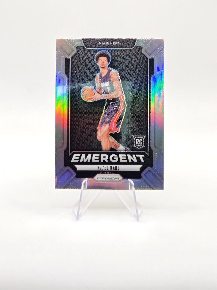 Kel'El Ware 2024-25 Panini Prizm RC Emergent Silver #2 Heat