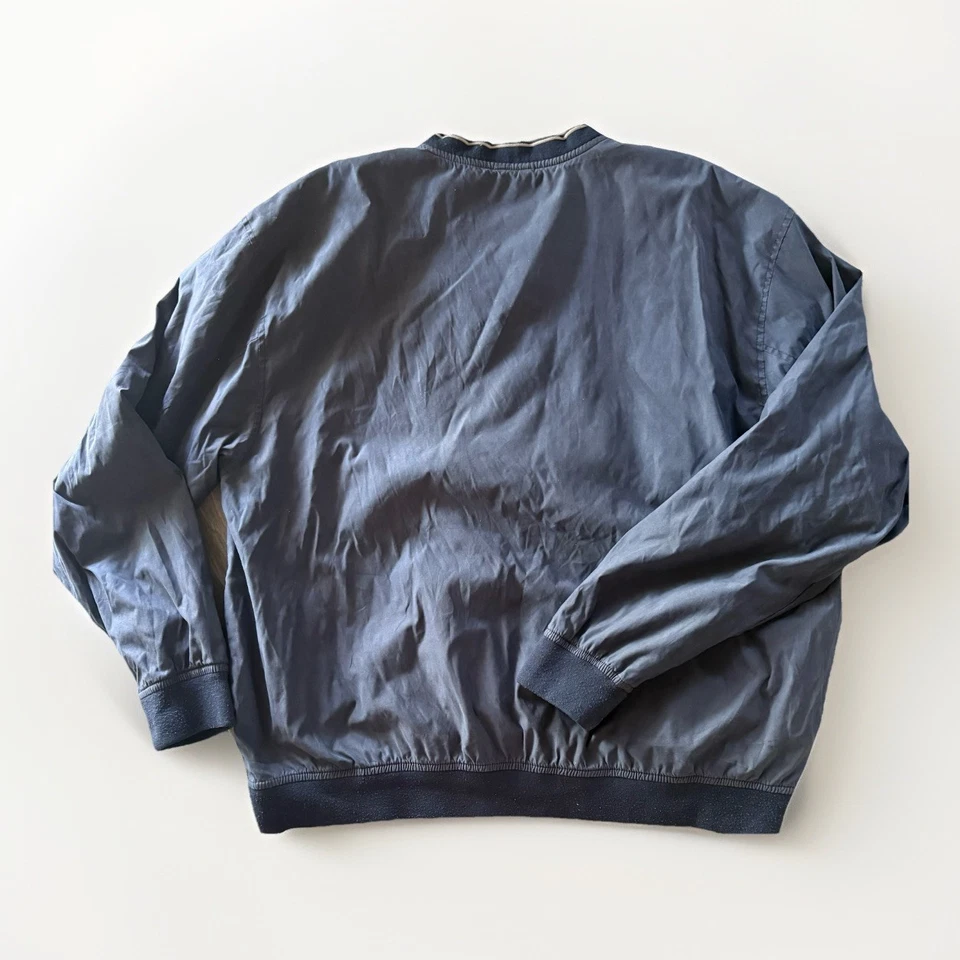 Men's XXL Blue Jacket Pullover Golf Windbreaker World Beer Cup Miller Lite - Image 4 of 4