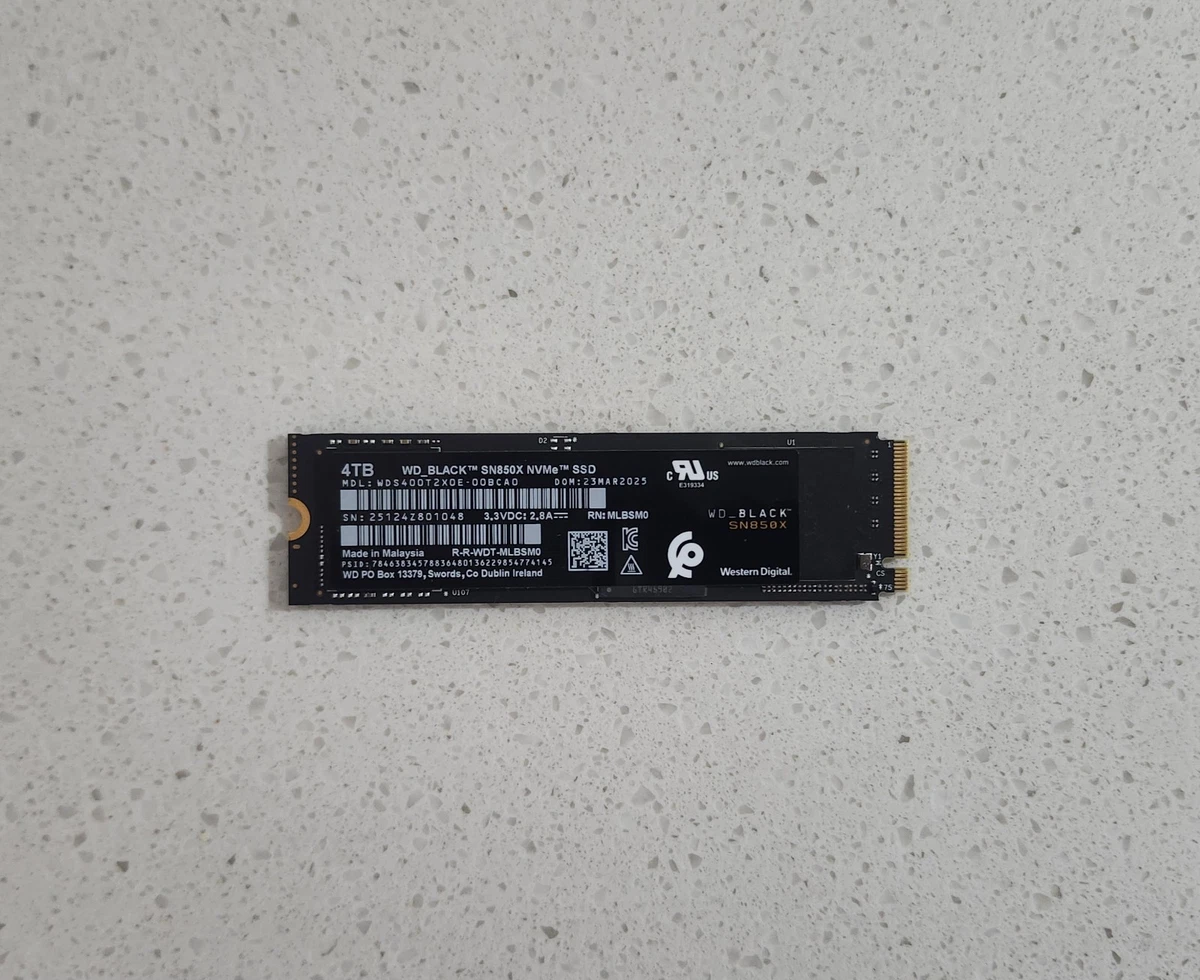 Western Digital Solid State Drives 4 TB Storage Capacity for sale