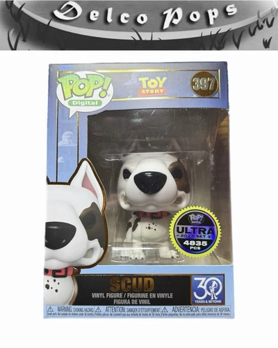 Funko Pop! Toy Story Scud #397 ULTRA 4835 PCS Disney/Pixar W/Protector