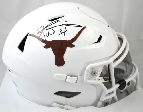 Ricky Williams Autographed Texas Longhorns Mid-Size SpeedFlex Helmet - JSA W