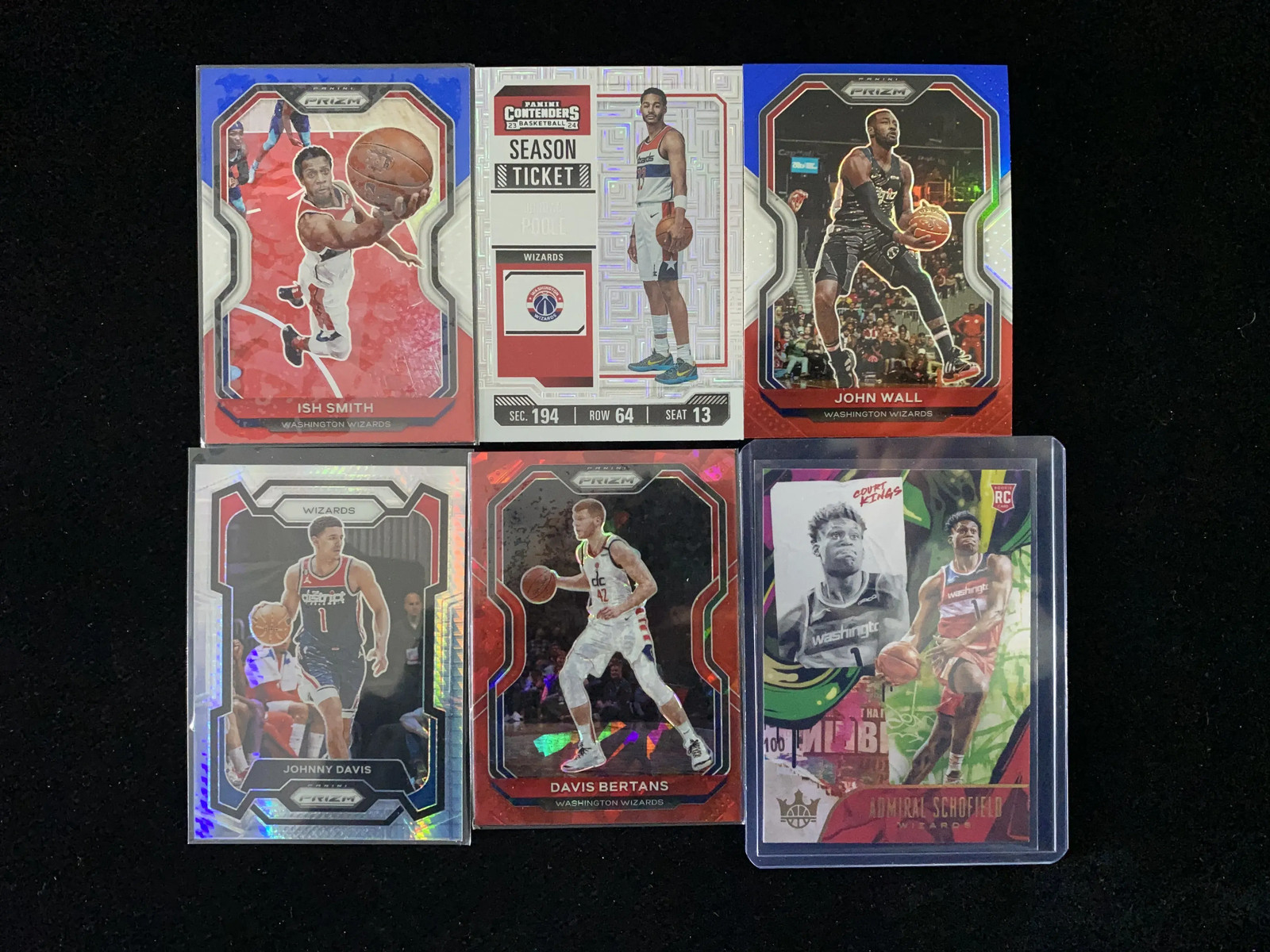 2023-24 Panini Contenders Anthony Schofield RC Rookie Jordan Poole Lot*6 OC06