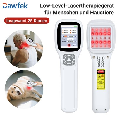 2500mW 980nm Red Light Therapy System for Lower Back Pain Inflammation Reduction