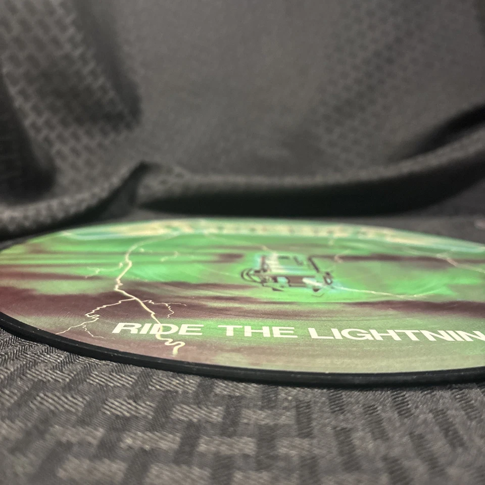Metallica -Ride The Lightning LP Picture Disc Music For Nations PROMOTIONAL COPY - Image 4 of 4