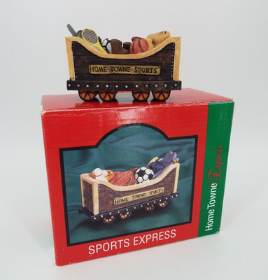 Home Towne Express 1999 JC Penney Sports Express Train Car Week 44 with Box