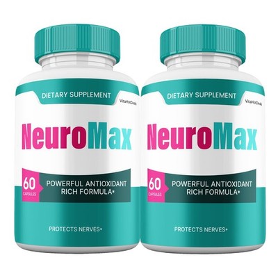NeuroMax Capsules, Max Strength, Neuro Max Cognitive Support Formula (2 Pack)
