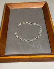 Milor Italy Sterling Silver 925 Bracelet Unusual Links Fine Jewellery Gift