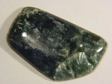 BUTW Russian Seraphinite free form polished cabochon specimen lapidary gem 4007C
