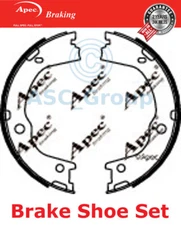 Apec Braking Replacement 190mm x 26mm Drum Brake Shoes Set SHU788