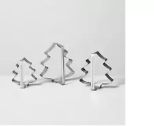 Hearth & Hand With Magnolia 3pc Tree Shape Cookie Cutter Set.. New 
