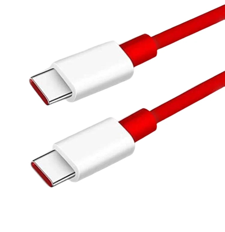 Original 6.5A USB-C Type C to Type C Charging Cable For OnePlus 9 & 9 Pro 5G 8T - Image 2 of 4