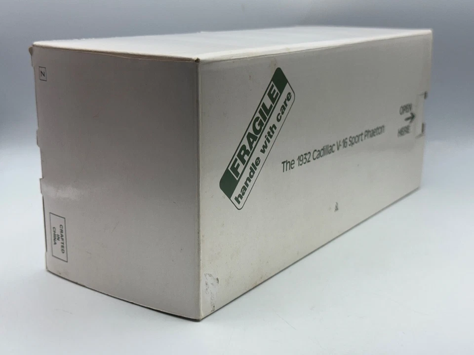 Cadillac V-16 Sport Phaeton 1932 Danbury como nuevo, verde, 1:24, bonito, en caja Foto 3 de 4