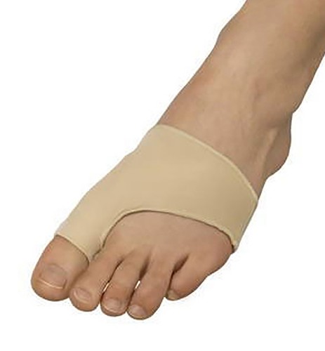 PhysiPod Silicone Gel Disc Bunion Sleeve Elastic Cushion Toe Protector - Picture 3 of 3