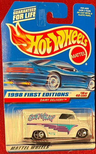 HOT WHEELS 1998 FIRST EDITIONS DAIRY DELIVERY #645 . SEE COMBINED OFFERS!