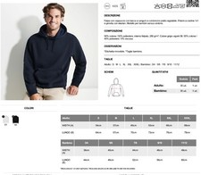 Felpa con cappuccio da donna in misto cotone taglia XS Acquisti