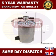 Fits Renault Scenic Megane Grand 1.5 dCi 2.0 Firstpart Fuel Filter