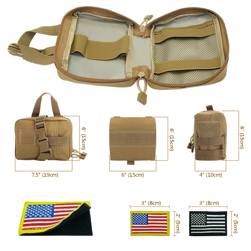 Chaleco de Entrenamiento Táctico Perro Molle Arnés Militar con Mango No-Tirar Grande M-XL Foto 4 de 4