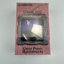 Timeless Piano Favorites Great Piano Masterpieces Cassette 1998 Madacy