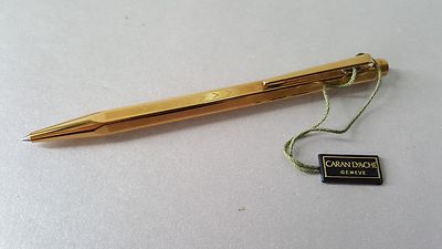 Caran d'Ache Ecridor Gold Plated Ball Pen ~ NEW!!! (C10) | eBay