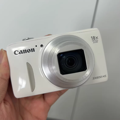 Canon PowerShot SX600 HS White Compact Digital Camera English