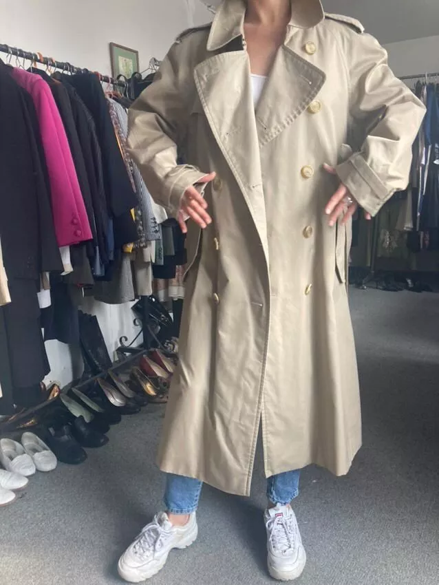 Mispend Rede kontanter Burberry trench coat original. Real vintage | eBay