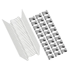 100 Pcs Greenhouse Repair Glazing Clips Z Fixing Clips Z Overlap Clips