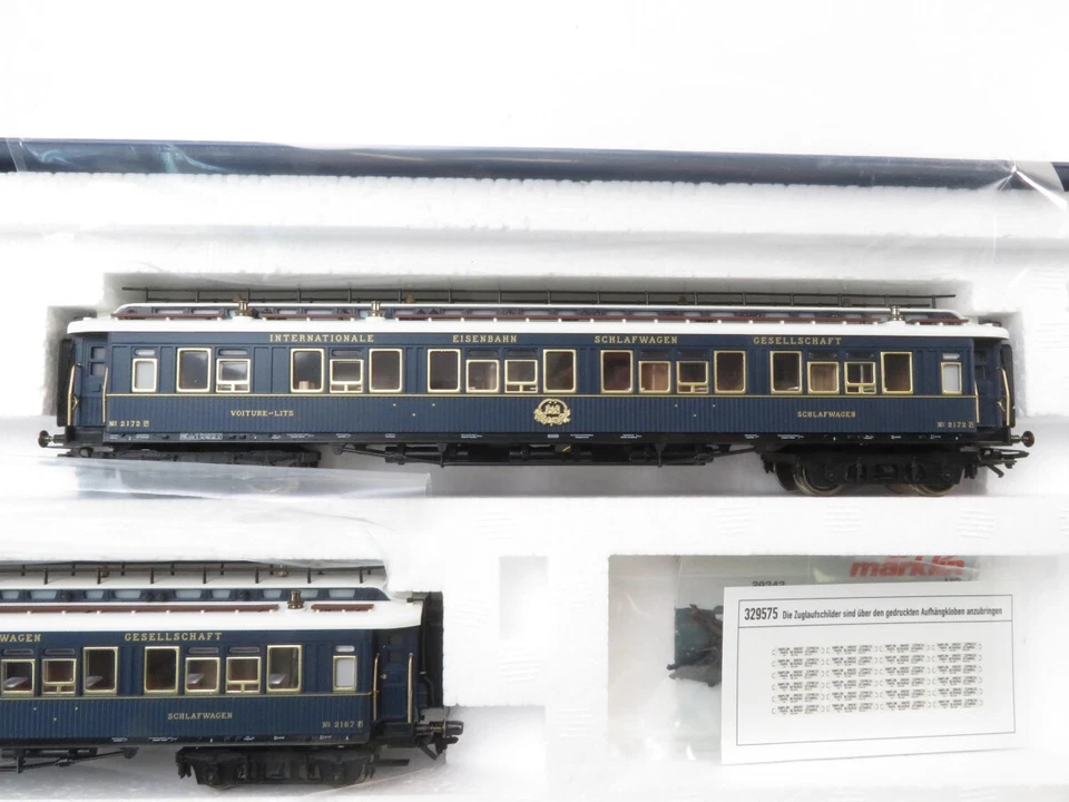 (PEB101) Märklin 42791 Schnellzugwagen-Set 2, "100 Jahre Simplon-Orient-Expre... - Bild 4 von 4