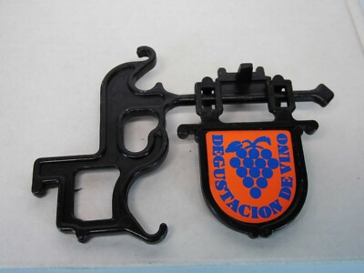P278- Playmobil Ritterburg - Wappen am Galgendorn orange frz. Weinstube