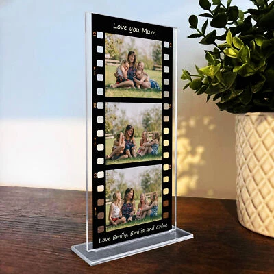 RED OCEAN Personalised Love You Mum Gift For Birthday Mothers Day Retro Photo Collage