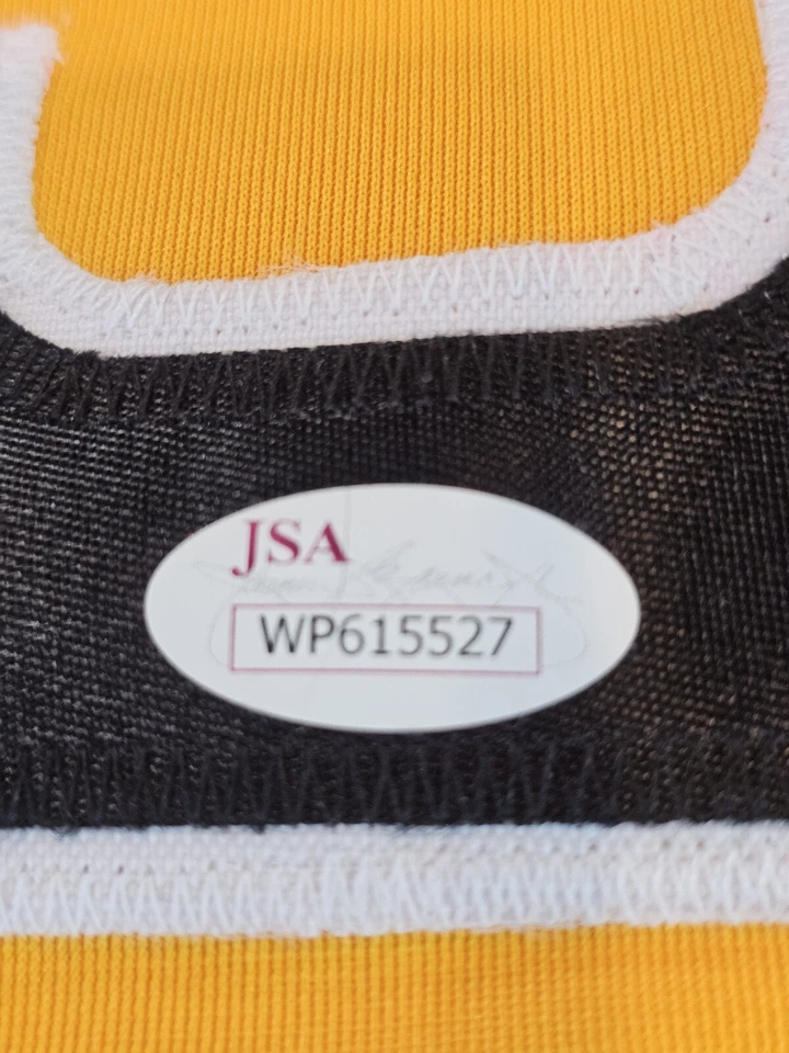 Bill Madlock Autographed/Signed Jersey JSA COA Yellow Custom Jersey - Image 3 of 4